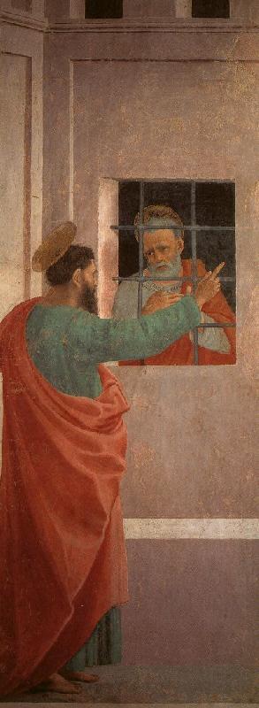 Filippino Lippi St Paul Visits St.Peter in Prison oil painting image